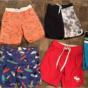 Boys 8-9-10 medium swim shorts board trunks